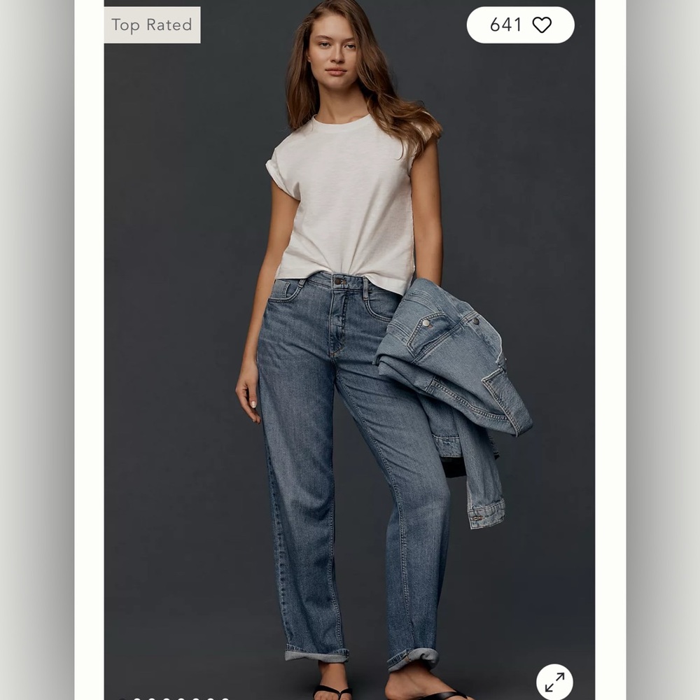 Pilcro baggy relaxed boyfriend jeans (Tall)